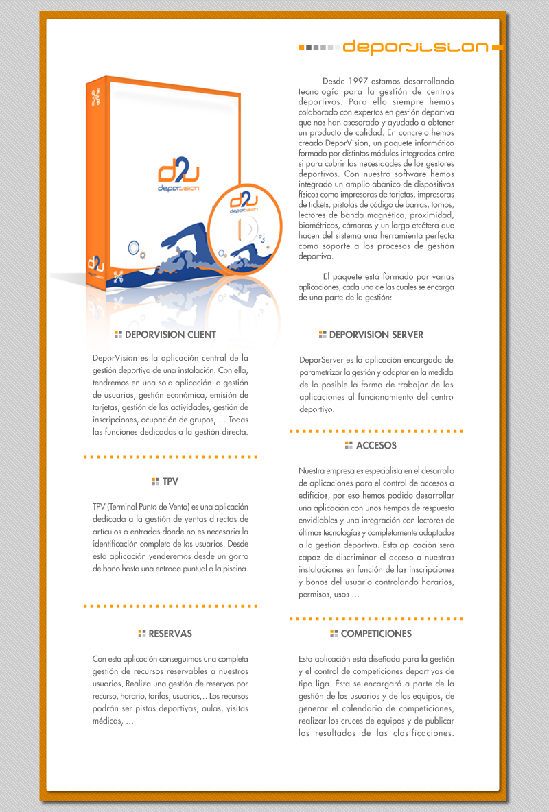 DEPORVISION Software